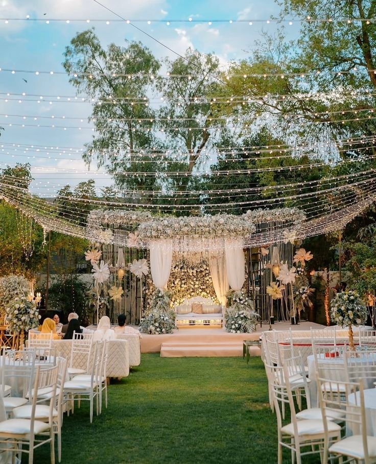 Outdoor Garden Wedding